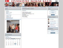 Tablet Screenshot of hvidovrebokseklub.dk